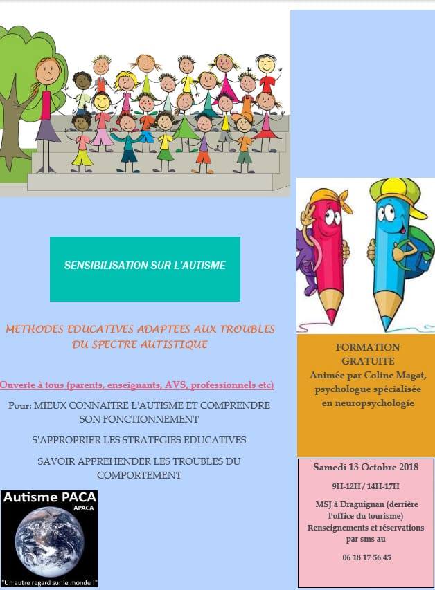 affiche sensibilisation Draguignan